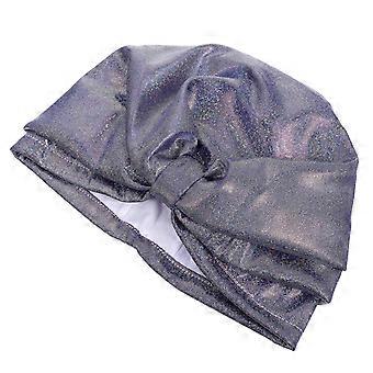 Elastic Swimming Hat for Women 4Pcs Stylish Blue Swimming Cap Accessory
