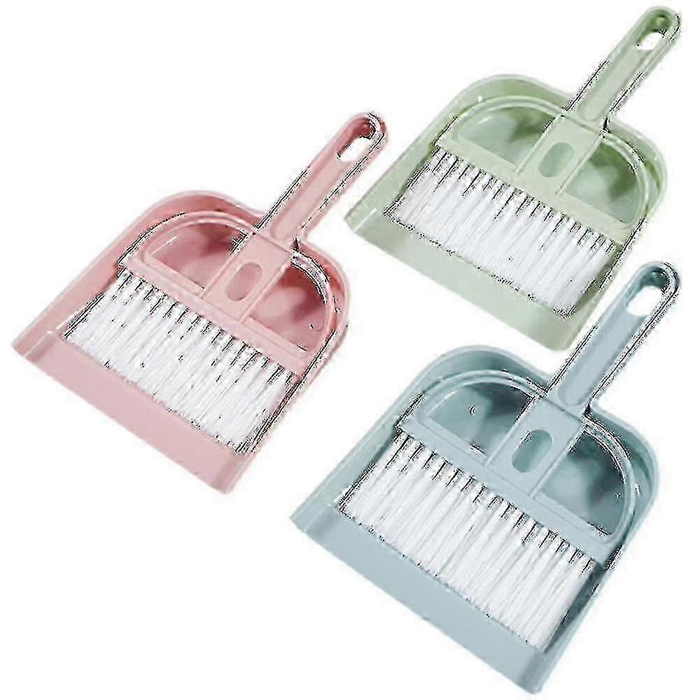 Mini Cleaning Brush And Dustpan Set Desktop