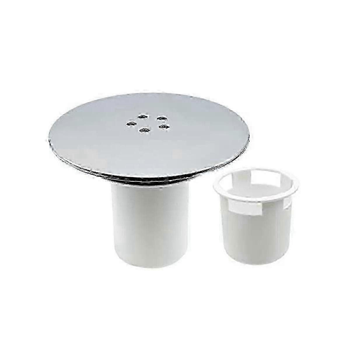 Silver ABS Quick-Release Floor Drain