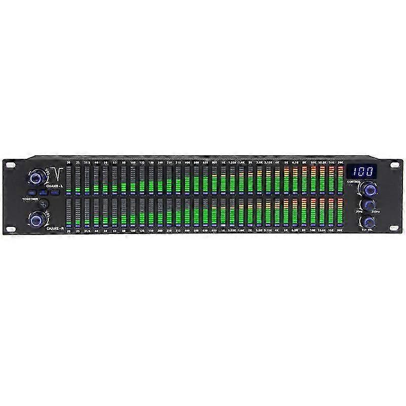 EQ-A32 Digital Equalizer Audio Processor with Noise Reduction for Stage and Home Karaoke