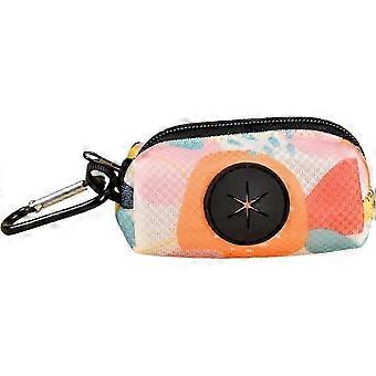 Portable Dog Waste Bag Dispenser Fits Any Standard Poop Bags Colorful Pattern Easy To Carry Lightweight Travel Size-Good