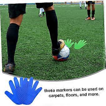 Shape Floor Markers 10 Pieces Carpet Spot Markers for School Classroom Agility Drills Football Tennis Training Durable Site Marking Spots