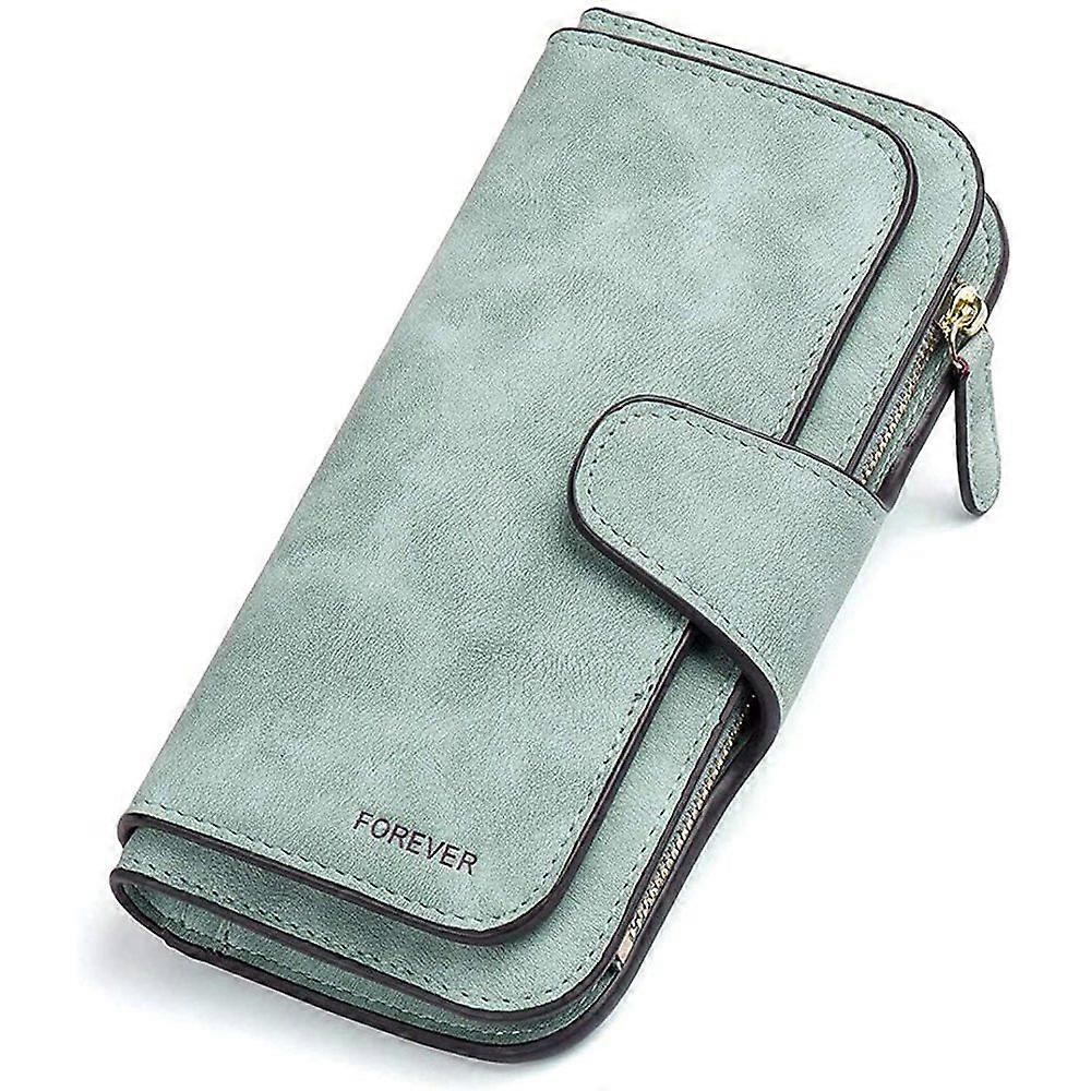 Elegant RFID-Blocking Trifold Leather Wallet