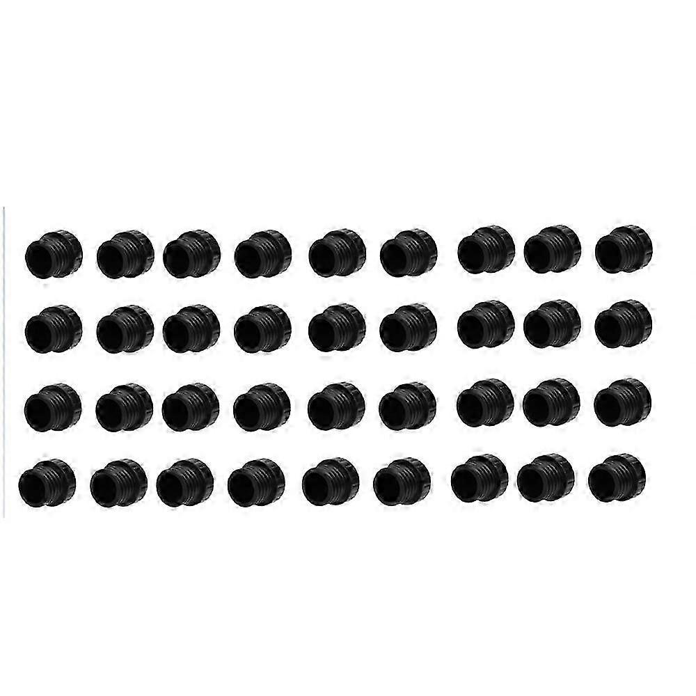 36pcs Light Socket Safety Caps Plugs Light Socket End Caps Light Bulb Socket Cover Caps for String Lights, Recessed