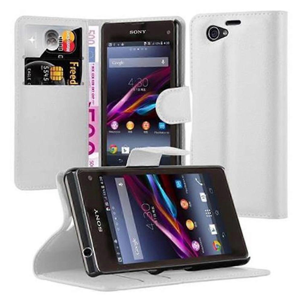 Case compatible with Sony Xperia Z1 COMPACT - Protective case with card slots and stand function