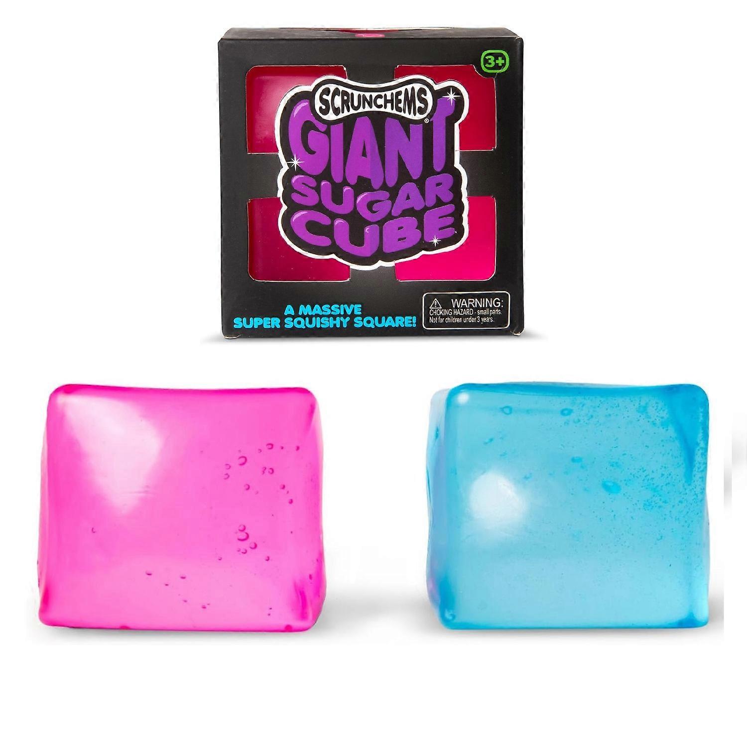 Scrunchems Giant Sugar Cube Assorted Colour Squishy