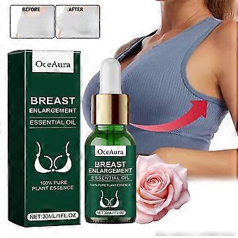 2Pcs Chest Care Essential Oil with Rose Oil, Hyaluronic Acid and Linseed Oil, Nourishes and Moisturizes Chest Skin