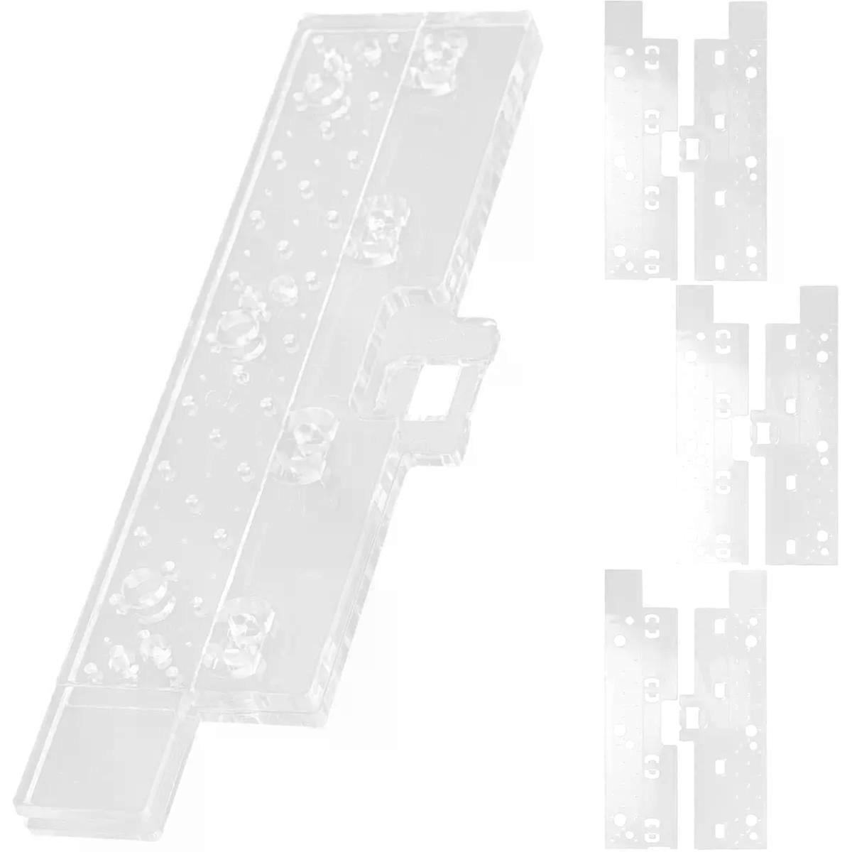 4 Pairs Vertical Blind Replacement Tabs Wear-resistant Plastic