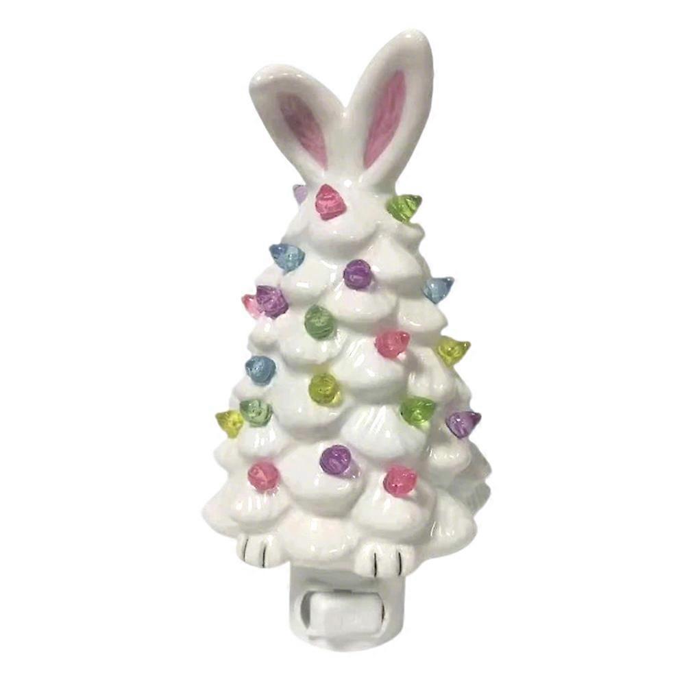 Resin Easter Bunny With Warm Glow Light