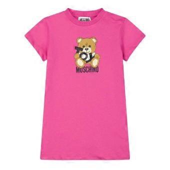 Moschino Girls Teddy Bear Sweatshirt Dress