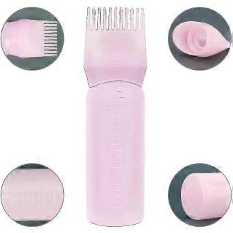 Root Comb Applicator Fles, 6 Ounce Applicator Fles Voor Haarverf Fles