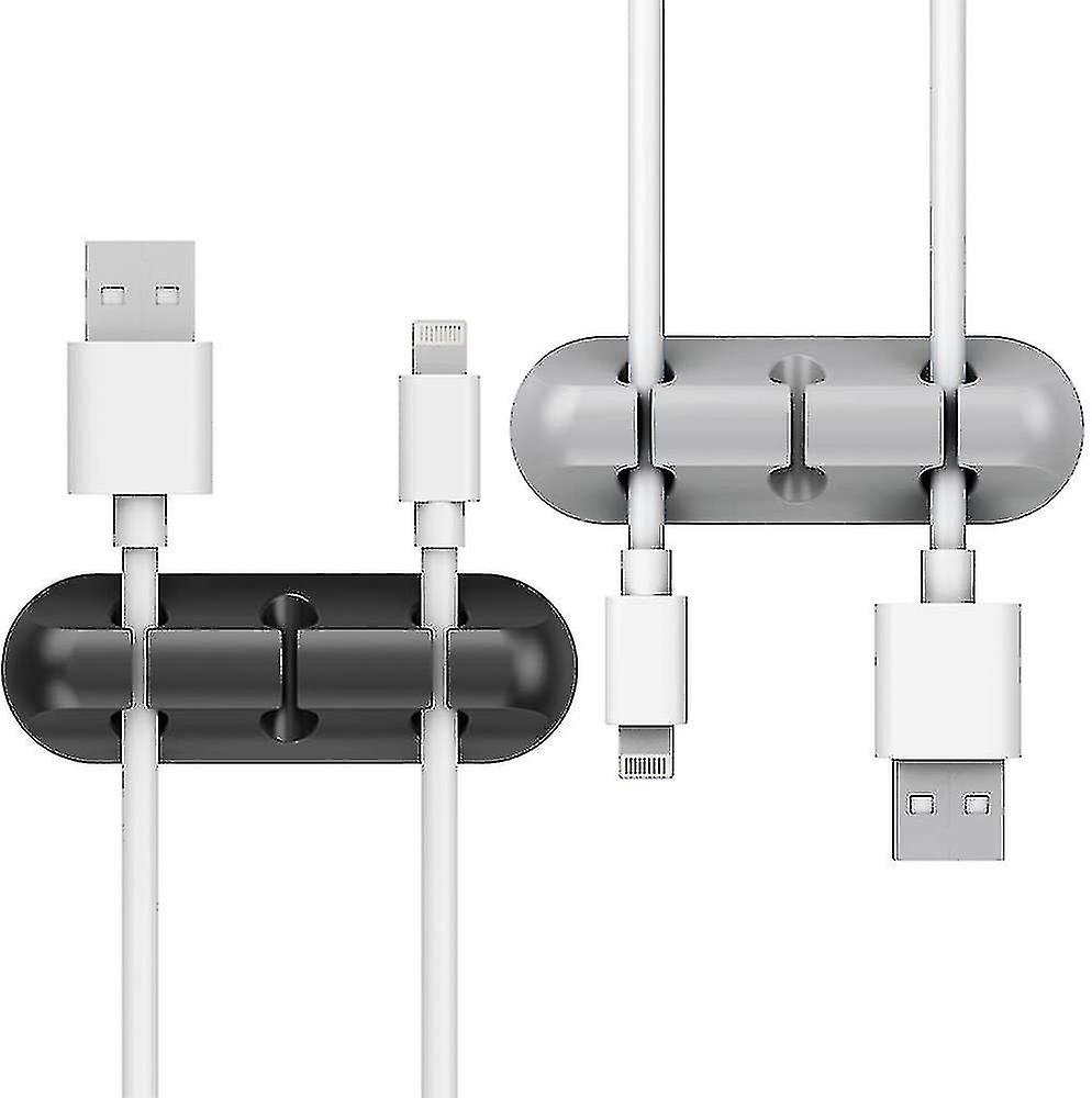 2 Pack Cable Clips - Cord Organizer, Cable Management, 6mm Wire Holder