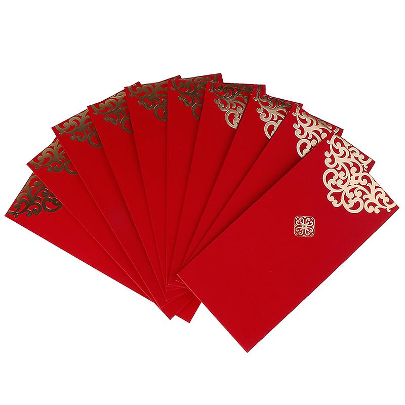 10pcs New Year Wedding Red Envelope Rat Year Chinese Spring Festival Lucky Bag