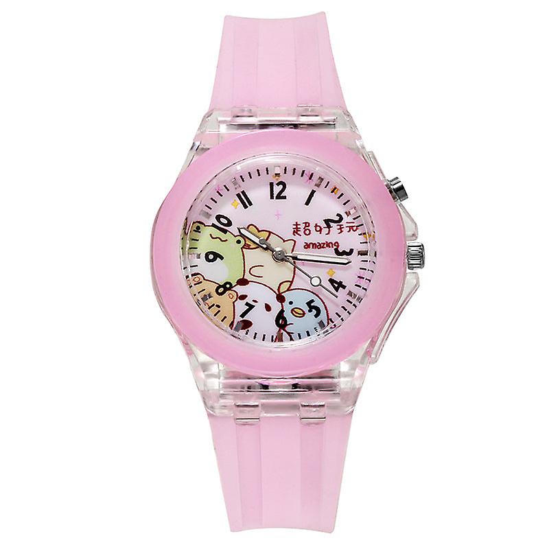 שעון ביולוגי פינתי זוהר זוהר שעון LED שעון תלמיד בית ספר יסודי