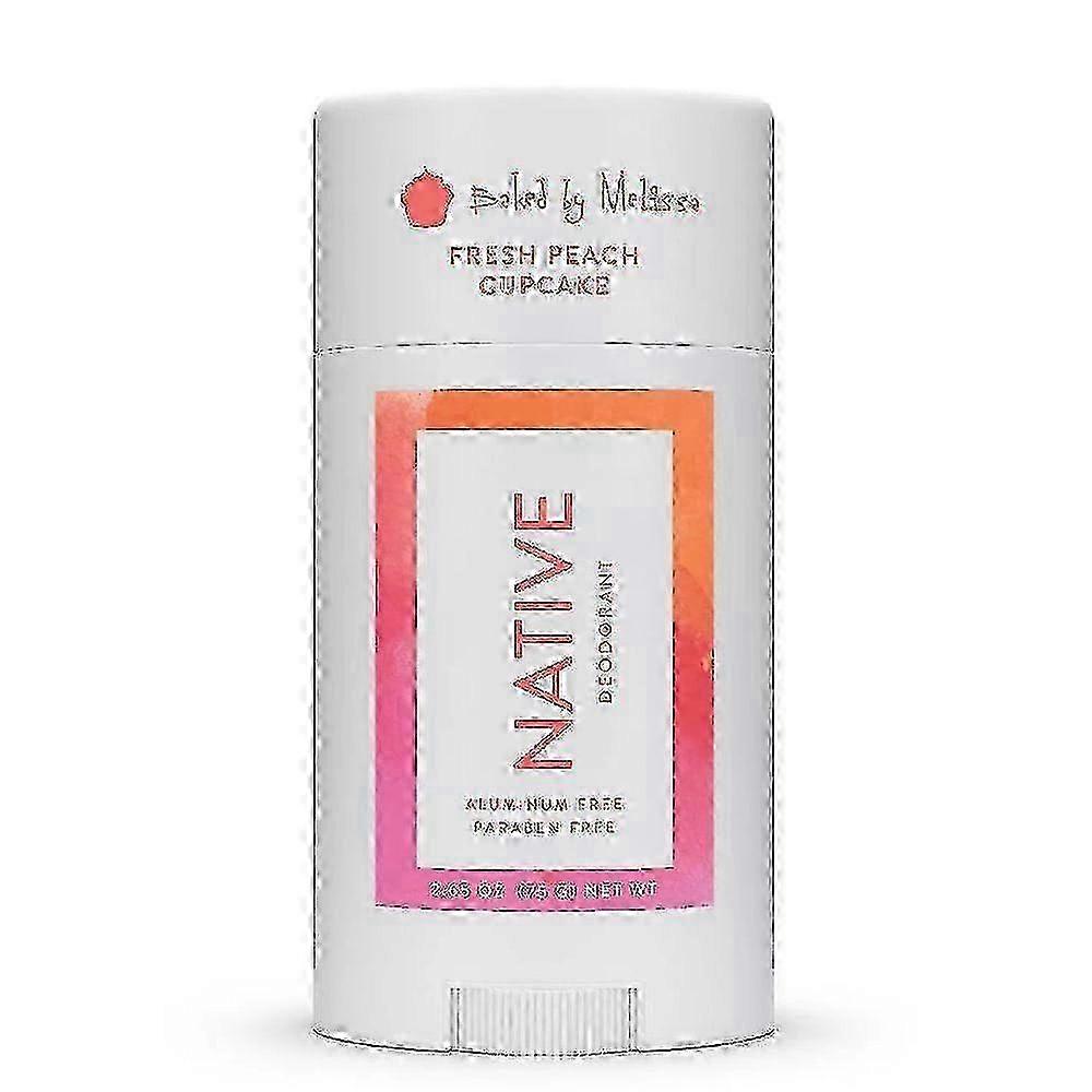 Native Baked By Melissa 新鲜桃子纸杯蛋糕除臭剂,2.65 盎司