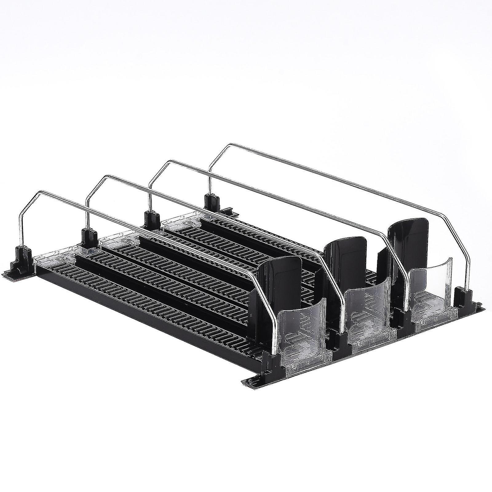 Drink Pusher Tray Rack Fast Pusher Glide Shelf Automatic Replenishment Pusher Can Izer