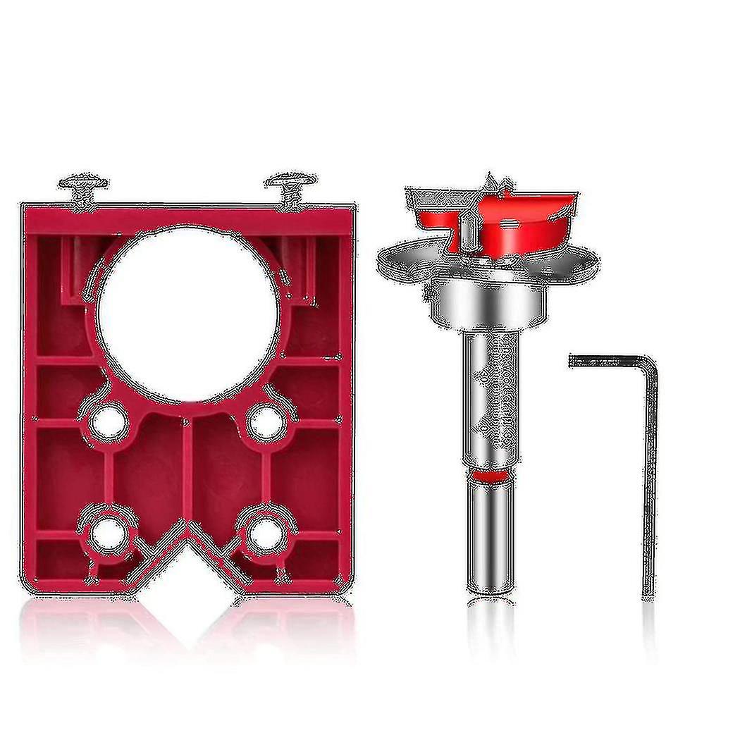 35mm Hinge Jig Drill Guide Sets Door Hinge Drill Hole Cutter Concealed Hinge Jig With Bit Positione
