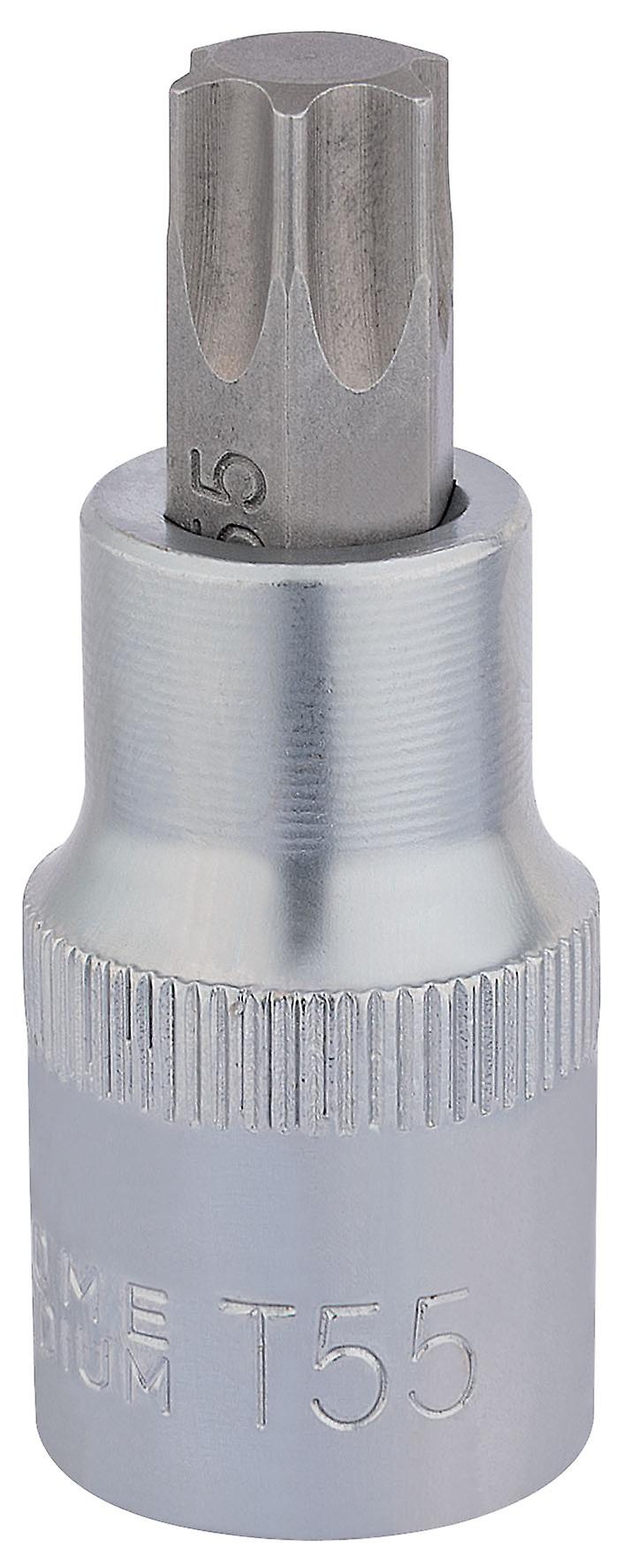 Draper 16319 T55x55mm Tx Star Socket Bit-1/2Sd
