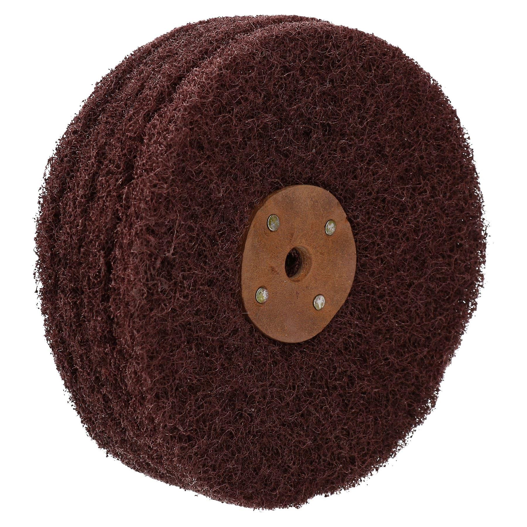 Medium Abrasive Scotch Mop Rust Paint Removal Remover Polishing 6" x 4 Row