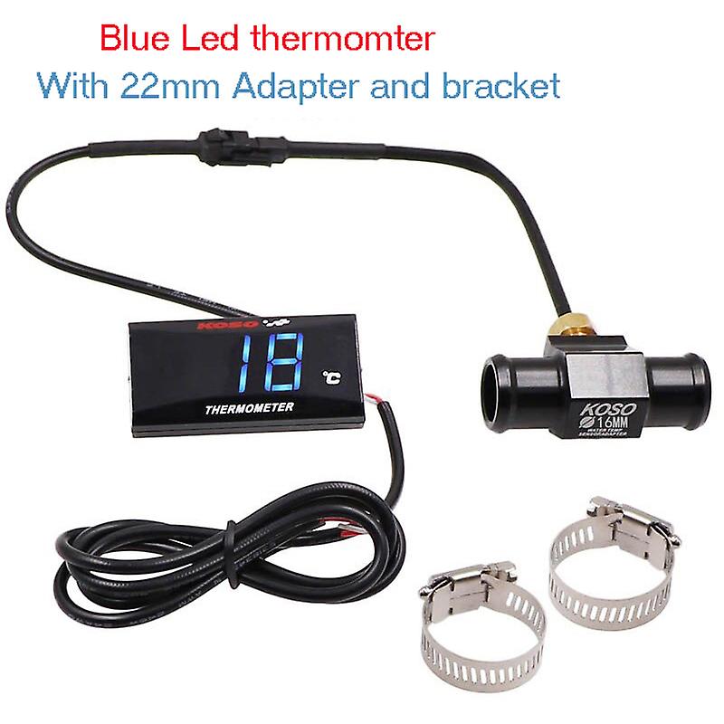 Hot Sale Water Temperature Gauge For Motorcycle Universal Digital Led Display Koso Meter For Yamaha Mt 07 Nmax Bwm Thermometer