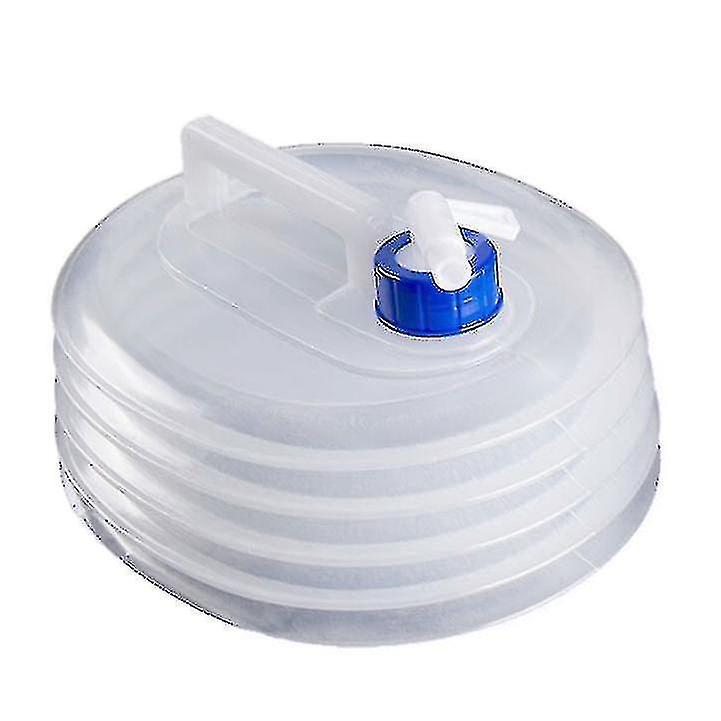 Hmwy-outdoor Portable Pe Folding Water Bag Shrink Bucket