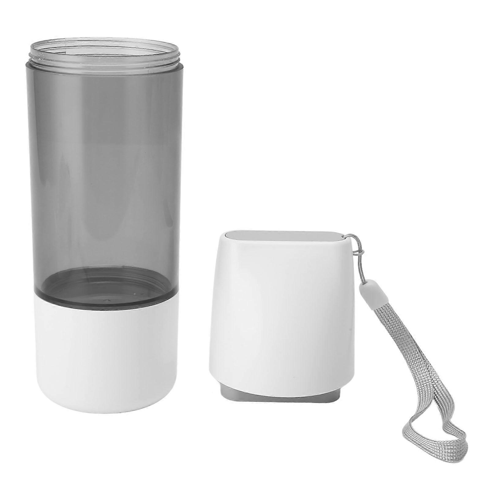 Bouteille d’eau pour animaux de compagnie Distributeur d’eau portable Mangeoire à boire Tasse à grains pour la randonnée en plein air Voyager à pied