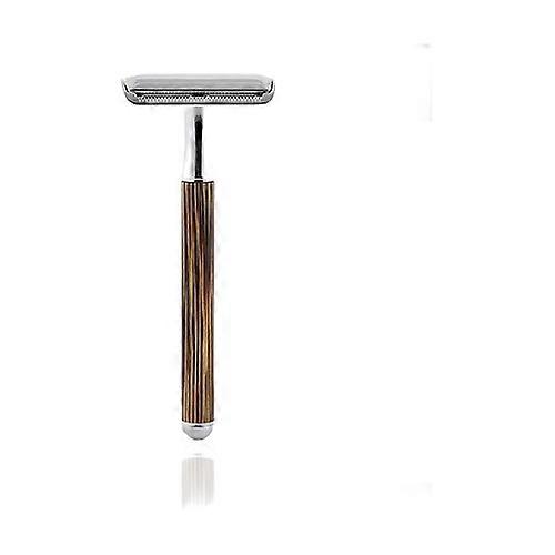 Vintage bamboo and stainless steel razor 1 unit
