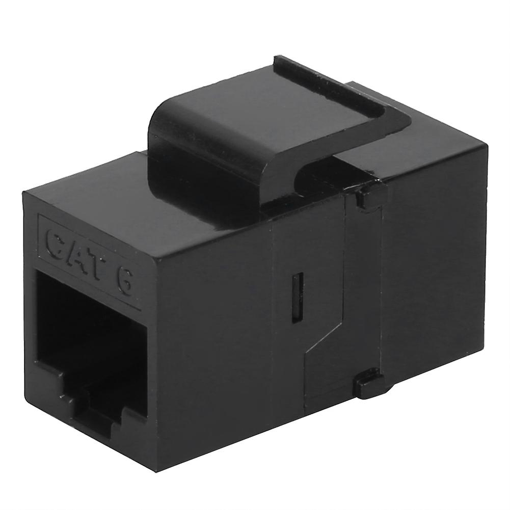 3pcs RJ45 Connector CAT6 Straight Through Networks Module Information Socket Computer Coupler Cable Adapter