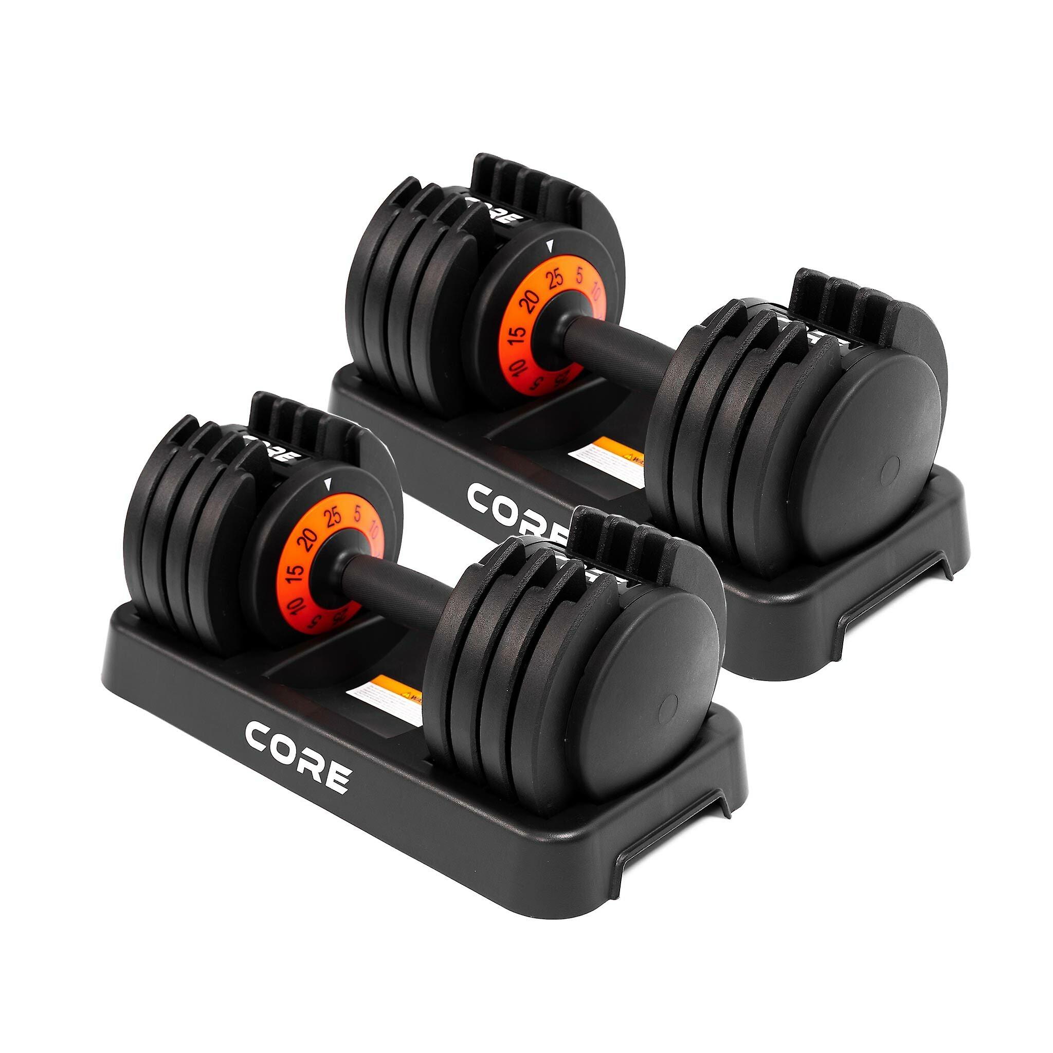 Core 2x adjustable dumbbell, 50kg