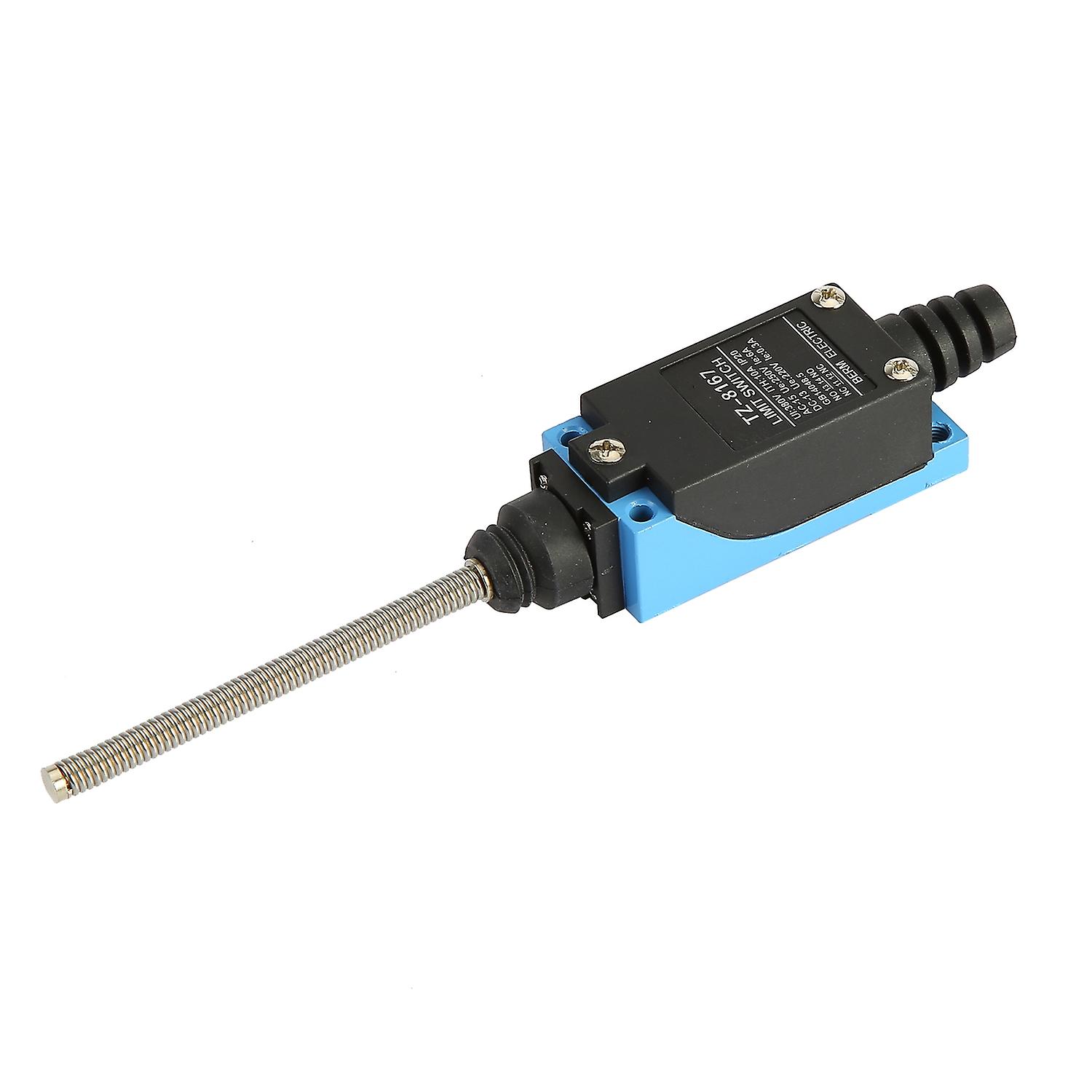 TZ-8167 Waterproof Cat Whisker Coil Spring Microswitch Self-reset Limit Switch