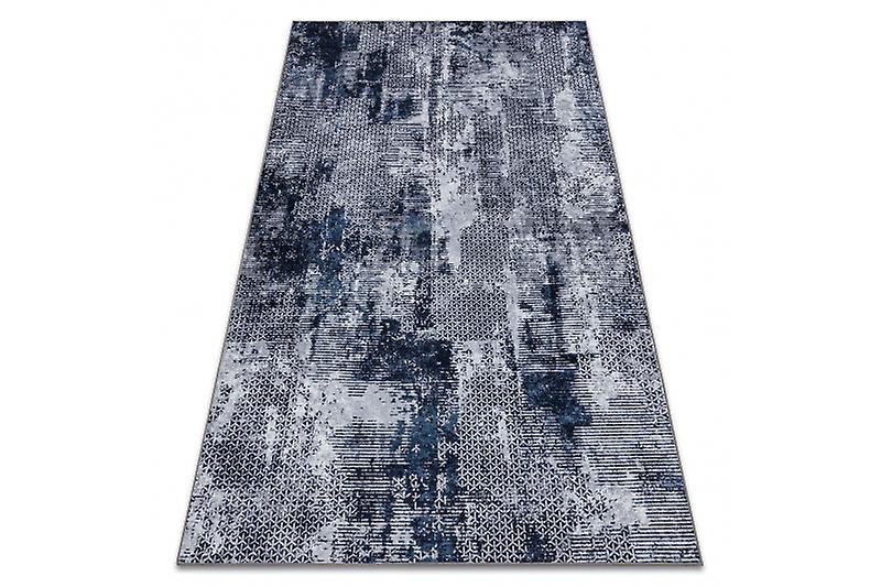 MIRO 51924.805 washing carpet Abstraction anti-slip - grey / blue