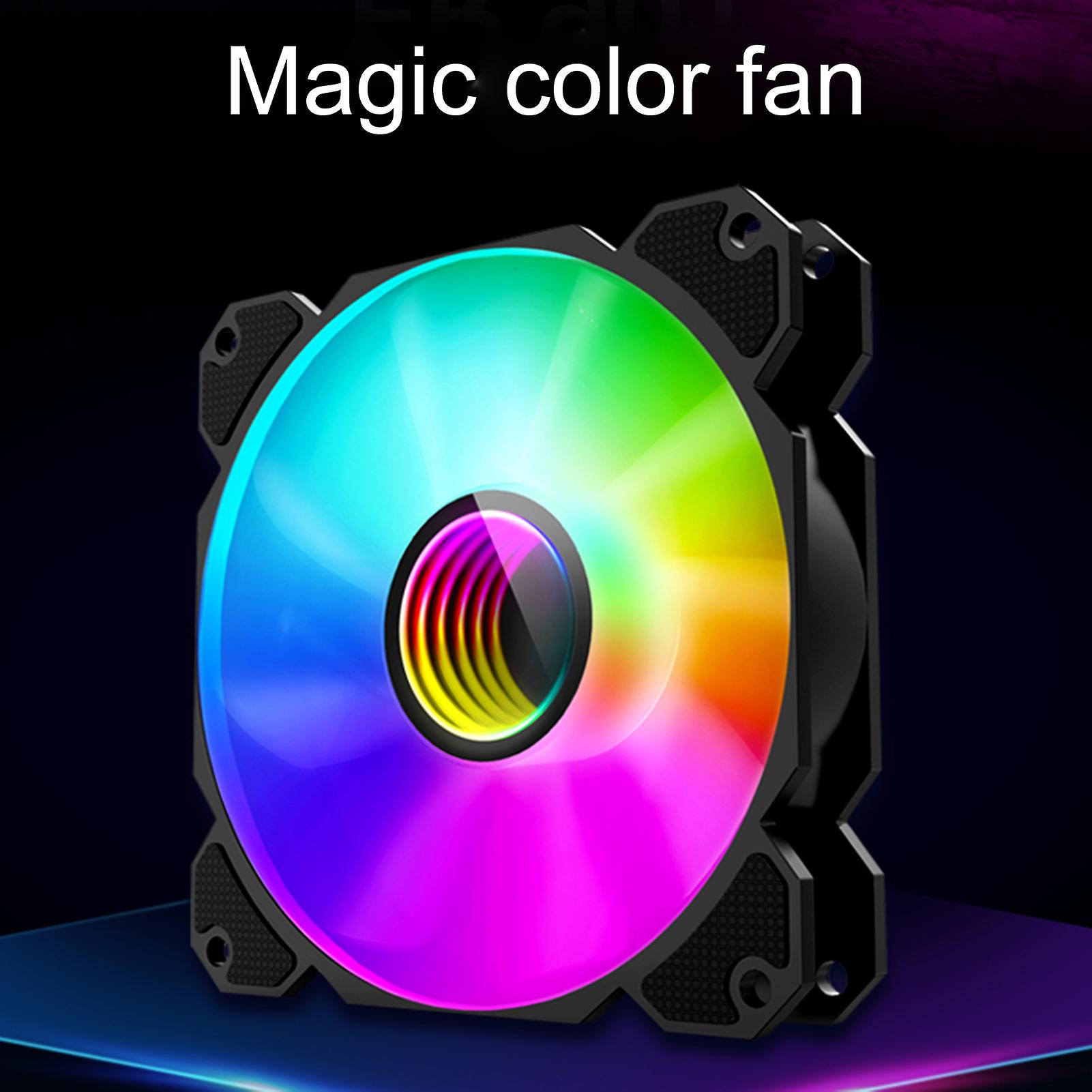 JONSBO FR-901 5V 3Pin ARGB Light Effect Synchronization LED Case CPU Cooling Fan Radiator for Computer
