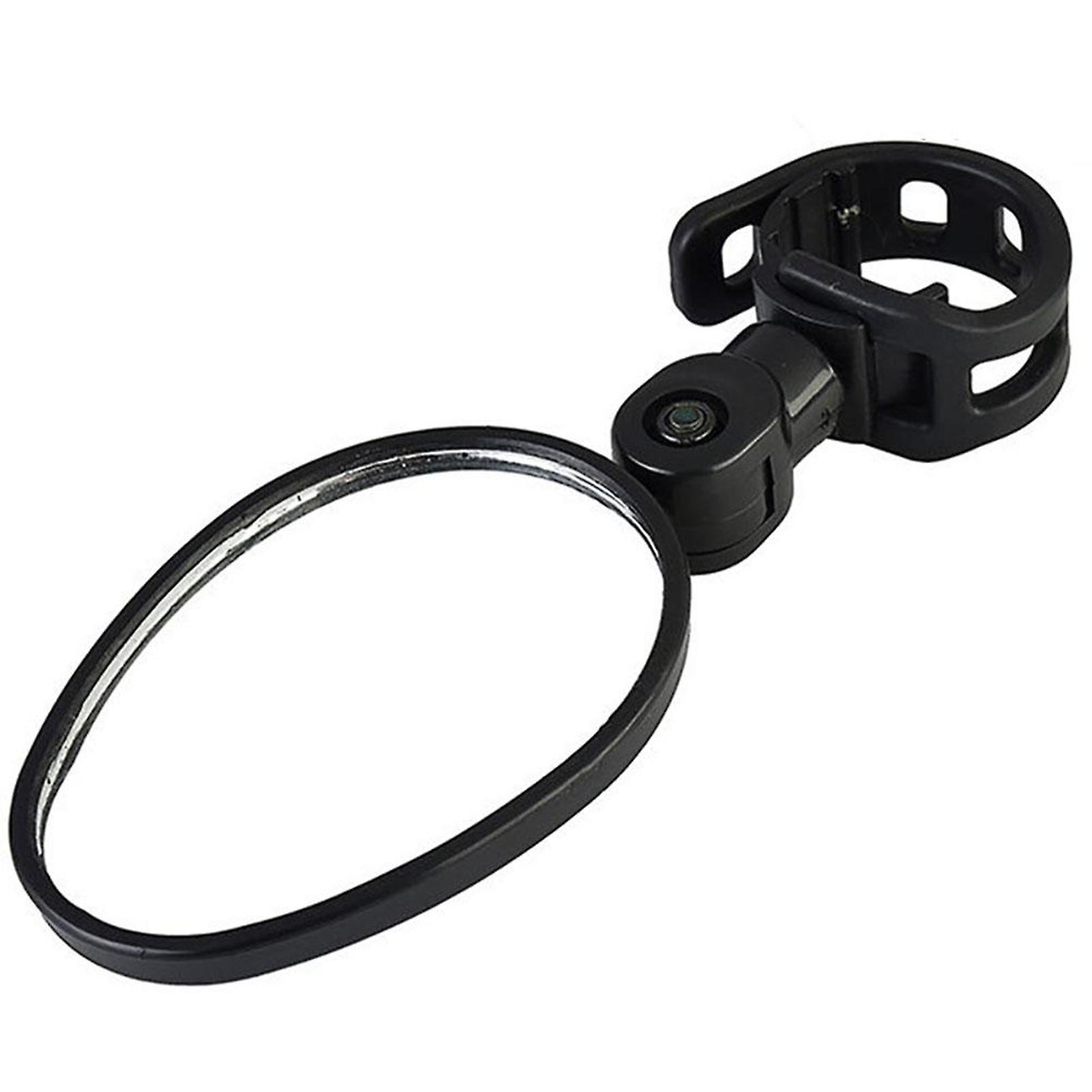 Bike Mirror Shockproof Acrylic Convex Mirror Safe Rearview Mirror for Mountain Road Bike 360 Degree Adjustable Rotation