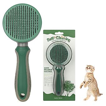 Pet Cleaning Slicker Brush for Shedding Grooming and Dematting Cat Dog Comb for Easily Removes Loose Undercoat and