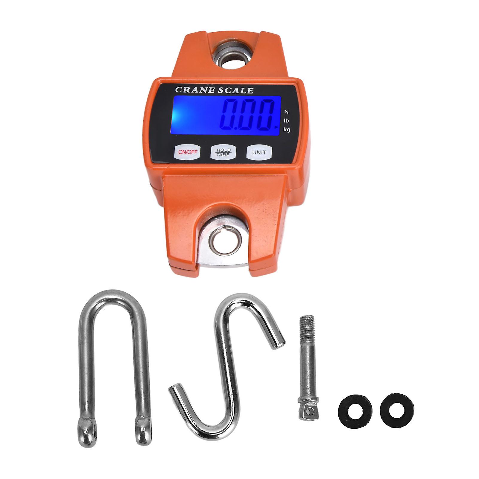 661.4lb Digital Hanging Scale Professional Portable Small Electronic Scale with Durable Cast Aluminum Case for Accurate Weighing