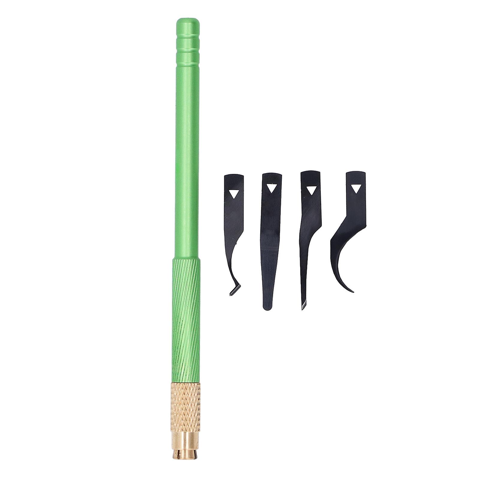 BGA Chip Repair Blade Set Thin CPU Removal Tool for PCB Motherboard Green Knife