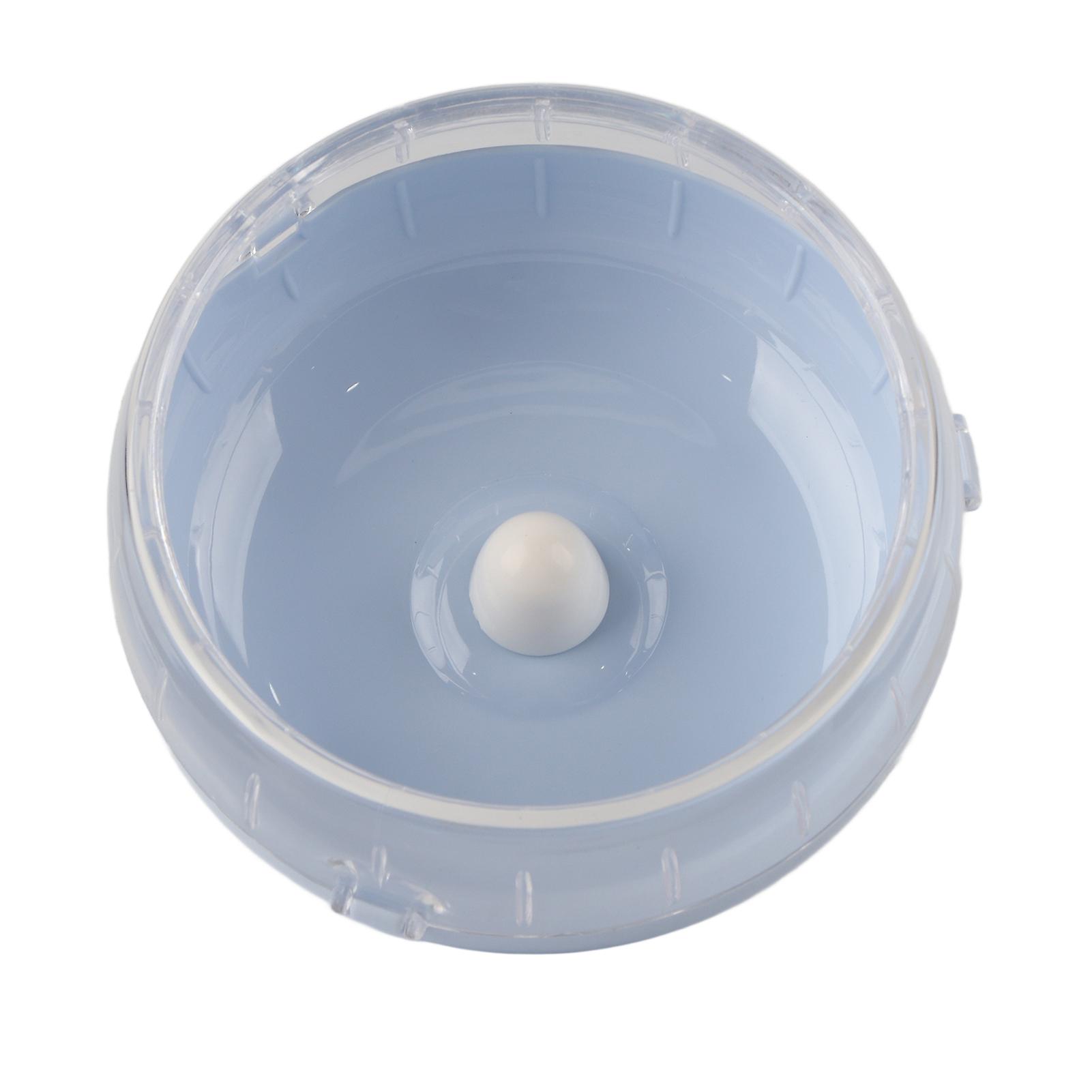 Jouet à roulettes rond super silencieux pour hamster, accessoire d'exercice, bleu, 12 cm