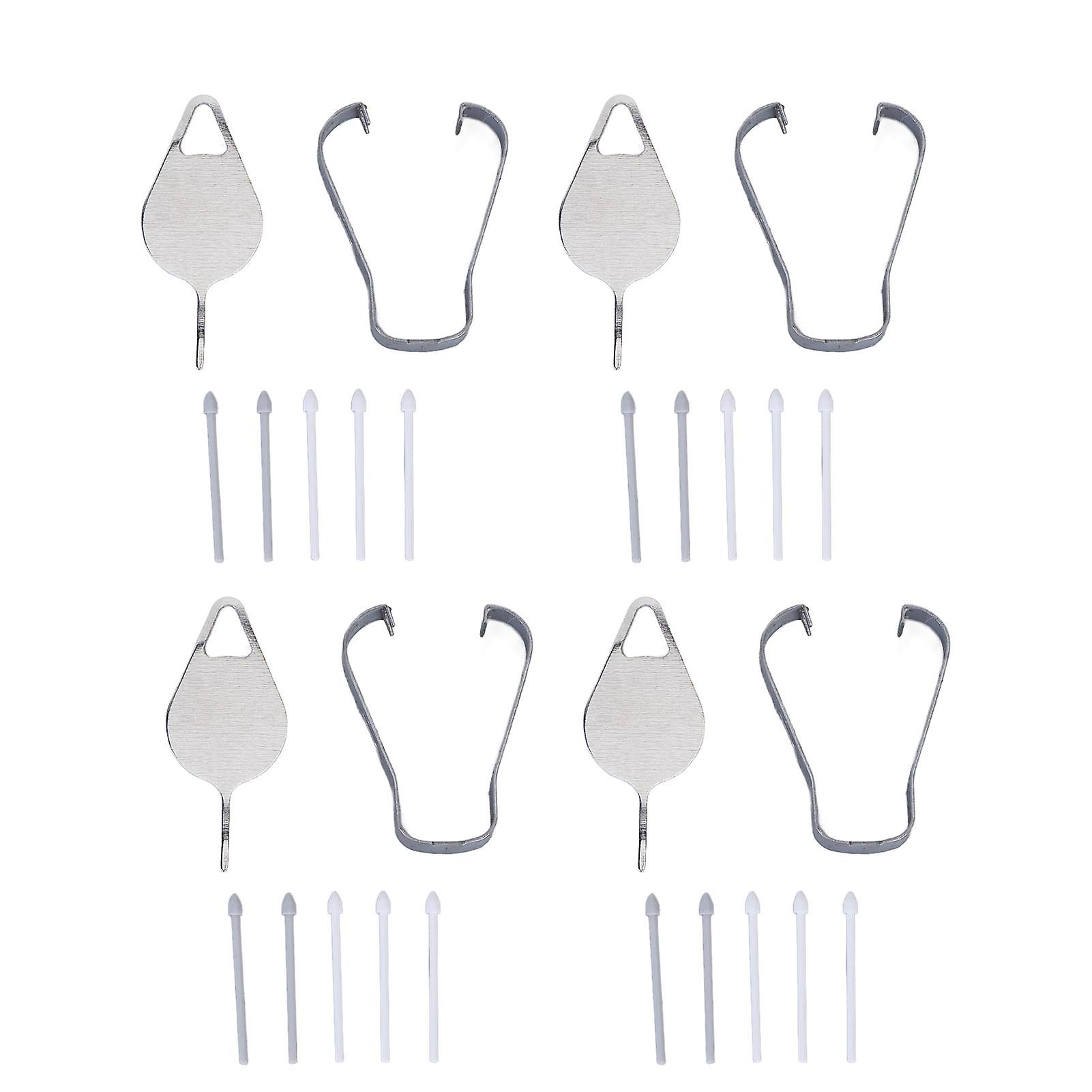 20Pcs Tab S7 Stylus Pen Tips Replacement with Tweezers Ejector Pins Durable ABS S7 Plus