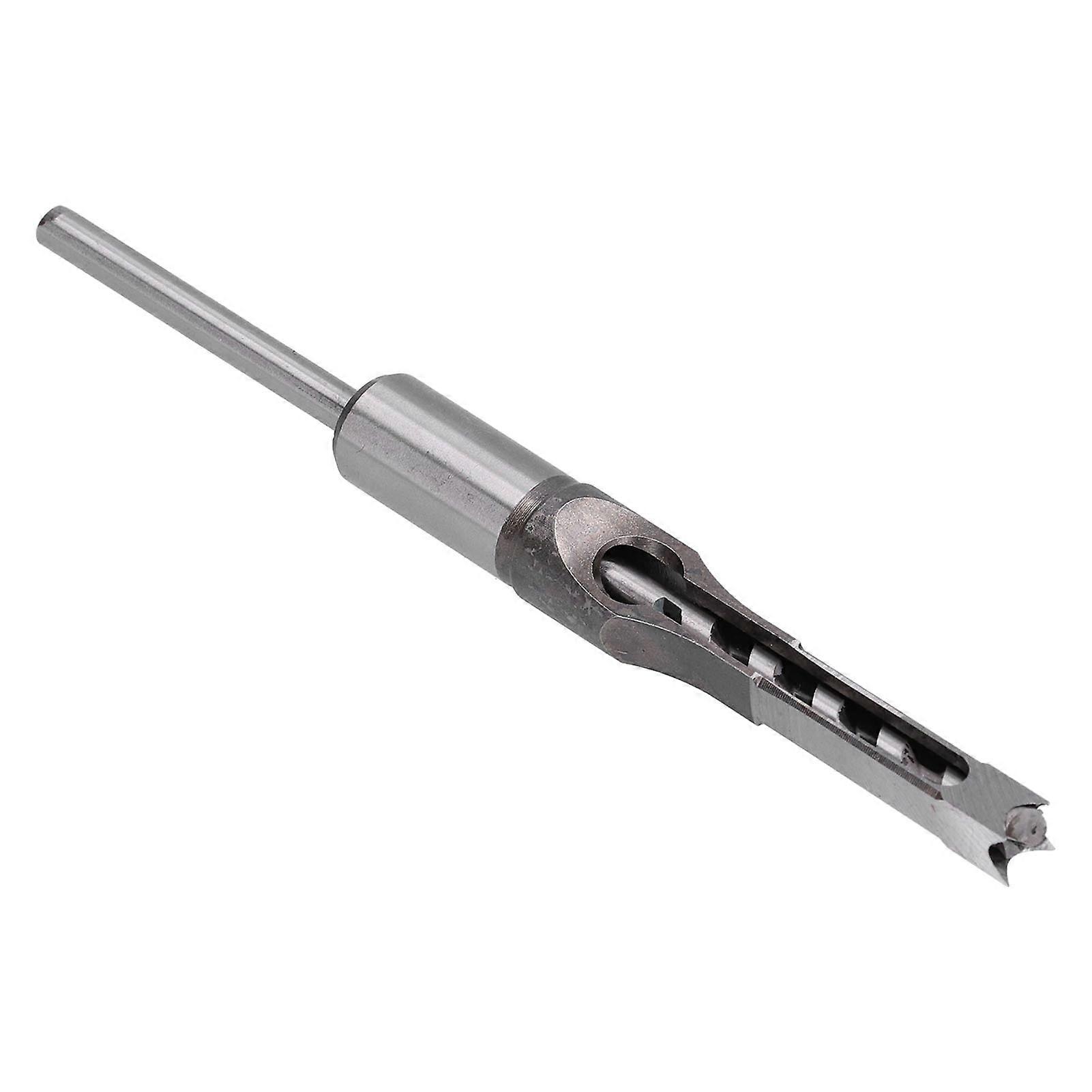 High Speed Steel Square Hole Drill Bit, Incisive, Wear-Resistant, Durable, for Woodworking (10mm)