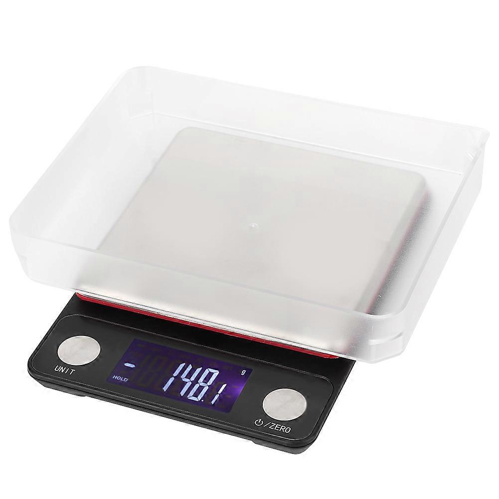 High Precision USB Rechargeable Kitchen Scale 5kg 0.1g, 19x14.2cm
