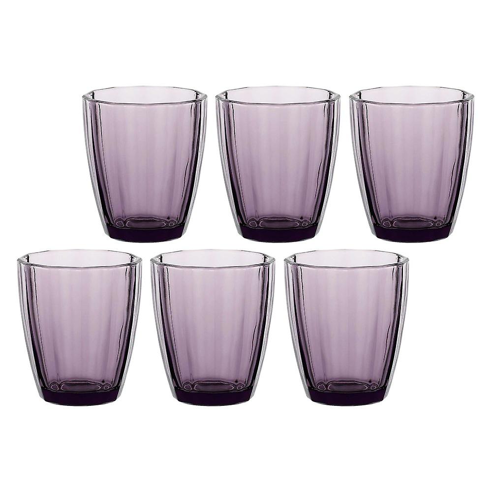 Rose&Tulipani set of 6 glasses 320 ml amethyst R116500004Z