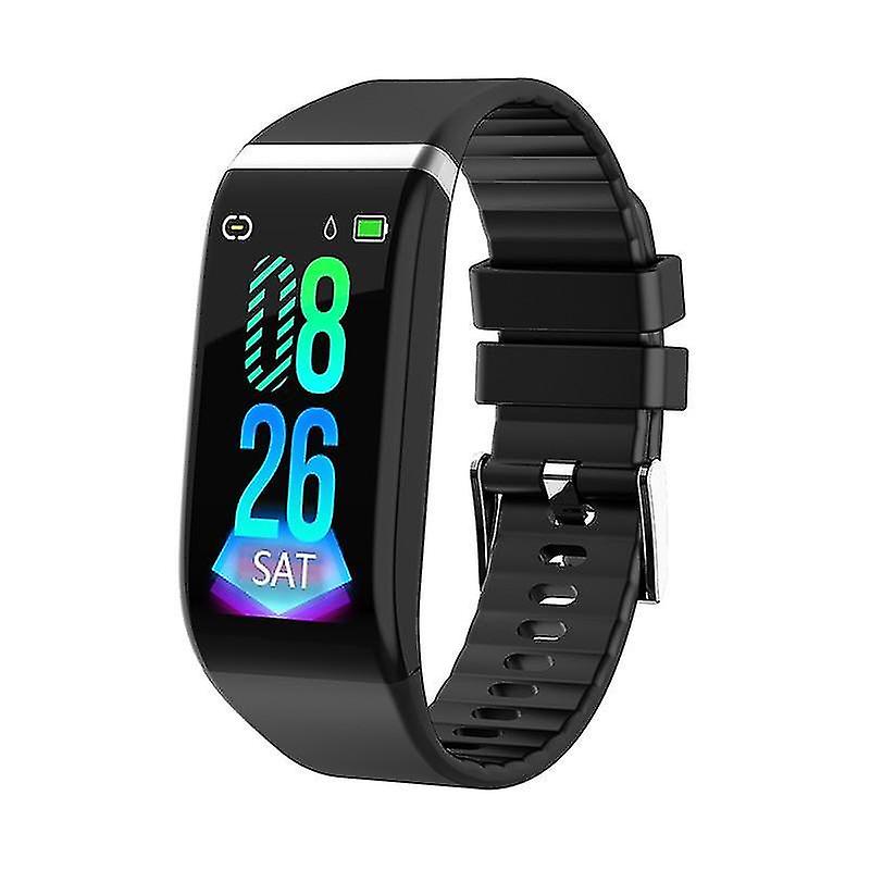 C919 Black Smart B Blood Pressure 1.14'' Screen Fitness Tracker Heart Rate Bracelet