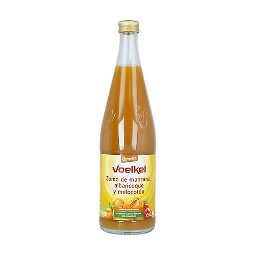 Organic Apple, Peach and Apricot Juice 700 ml (Peach - Apricot - Apple)