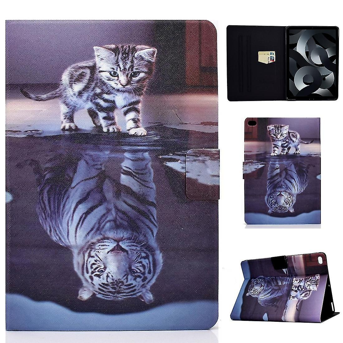 For Ipad 10.2 Case Cat And Tiger