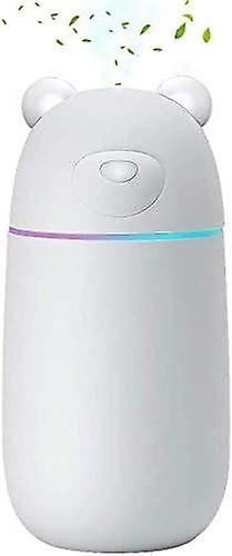 USB Humidifier Auto Off with LED Light,Portable Humidifier for Office