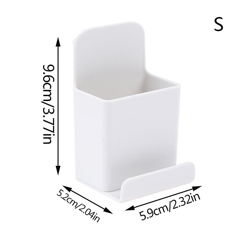 Wall Mounted Organizer Storage Box Remote Control Air Conditioner Storage Case