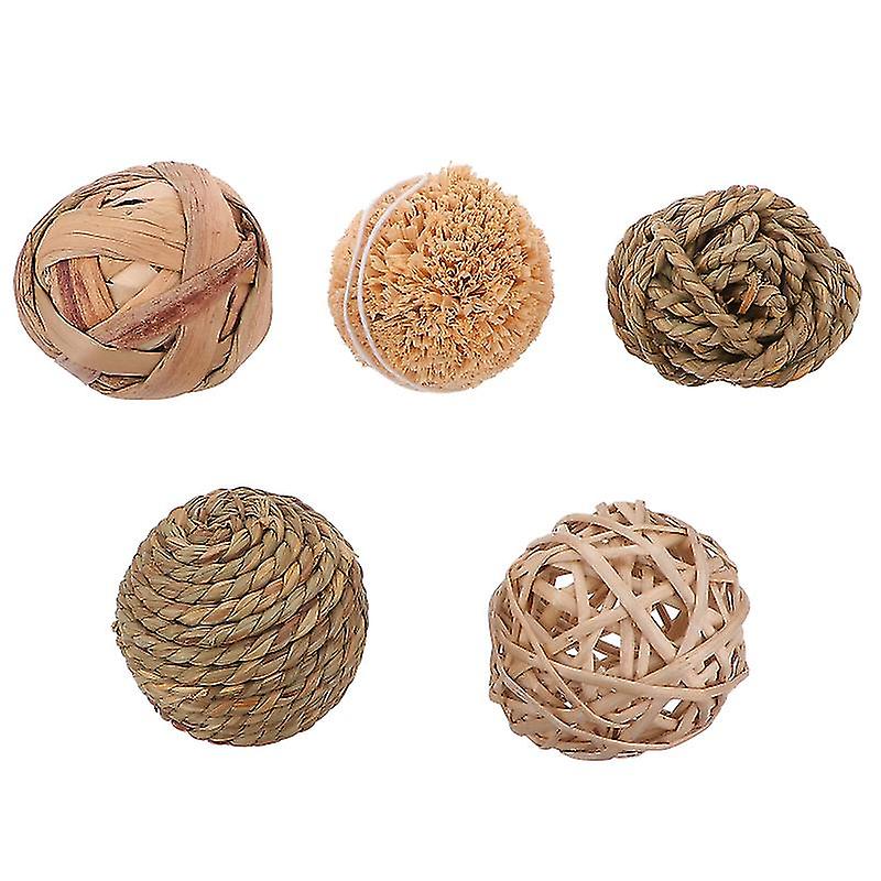 5pcs Small Animal Chew Toys