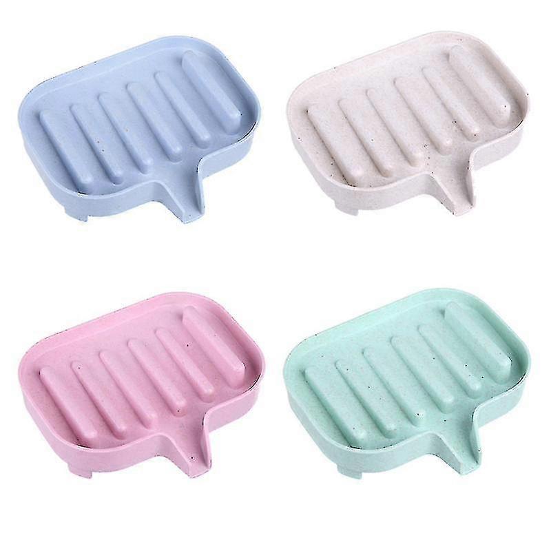 4pcs Soap Dishes, Soap Holder