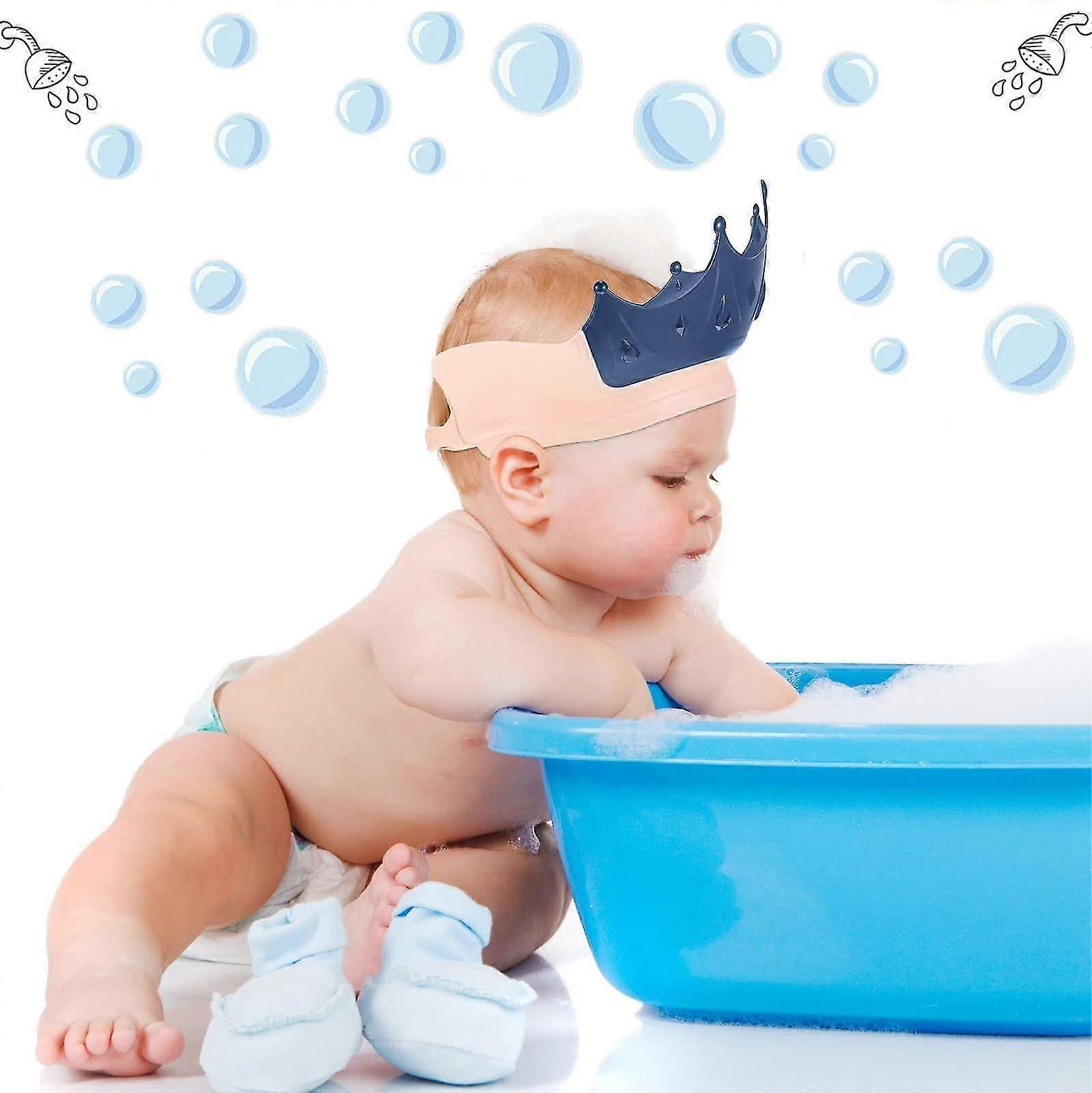 בייבי מקלחת כובעים ילדים שיער שטיפת מגן מגן שיער מתכוונן כתר שטיפת שמפו מגן אמבטיה לתינוק מגן מגן