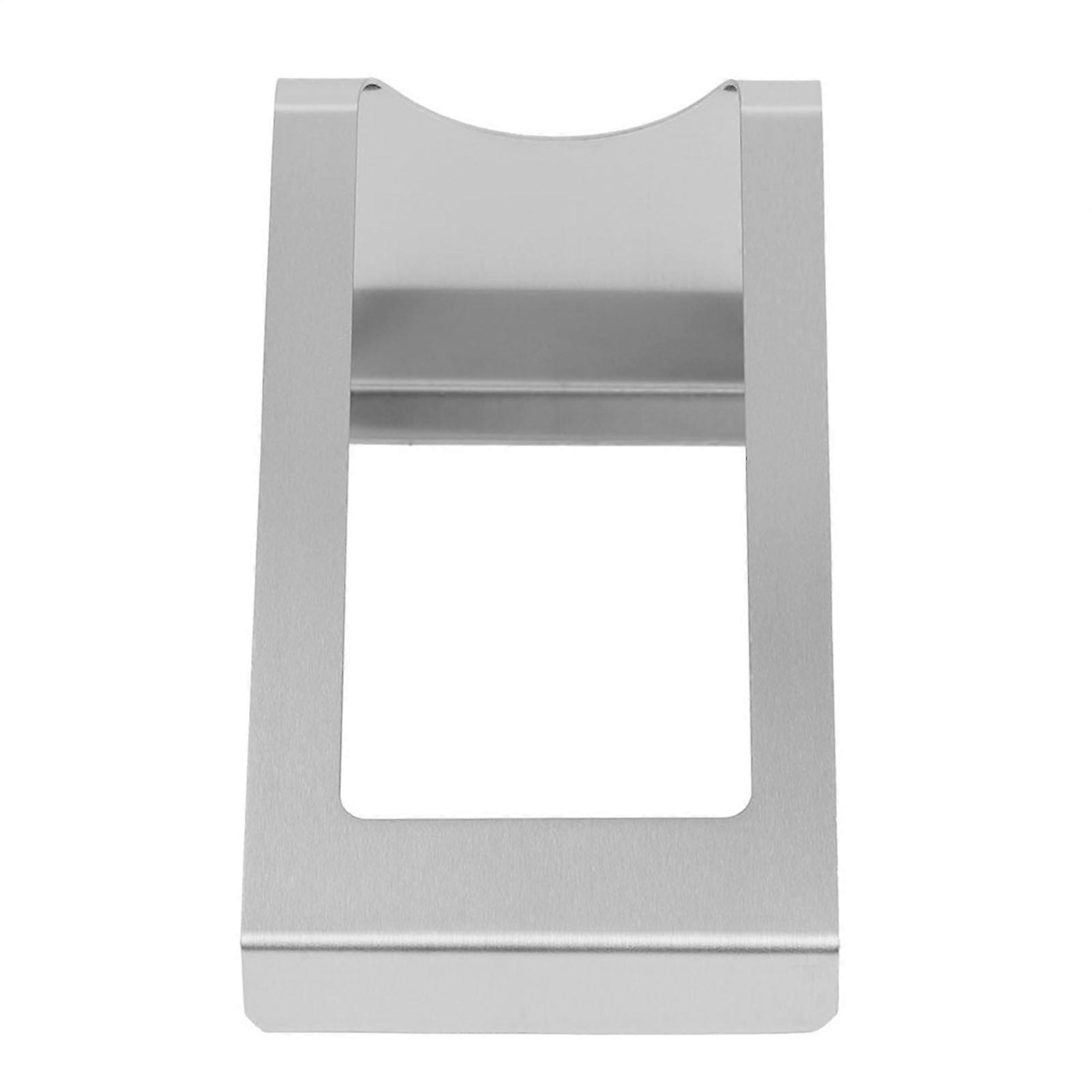 rustfrit stål enkelt vinflaske rack holder display rustfrit stål vinstativ ornament